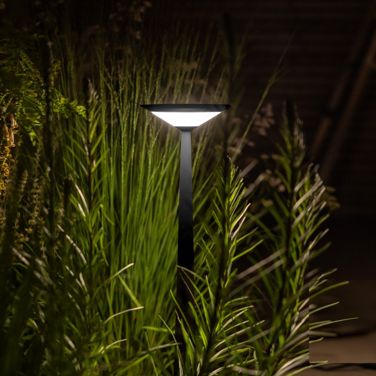 Tuinlamp Elin buitenlamp zwart aluminium modern