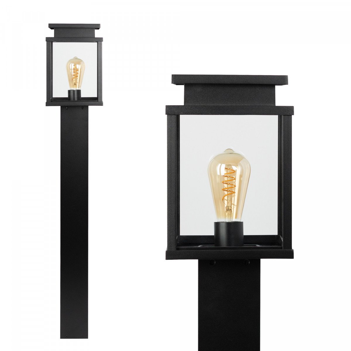 Terraslamp Leicester Zwart