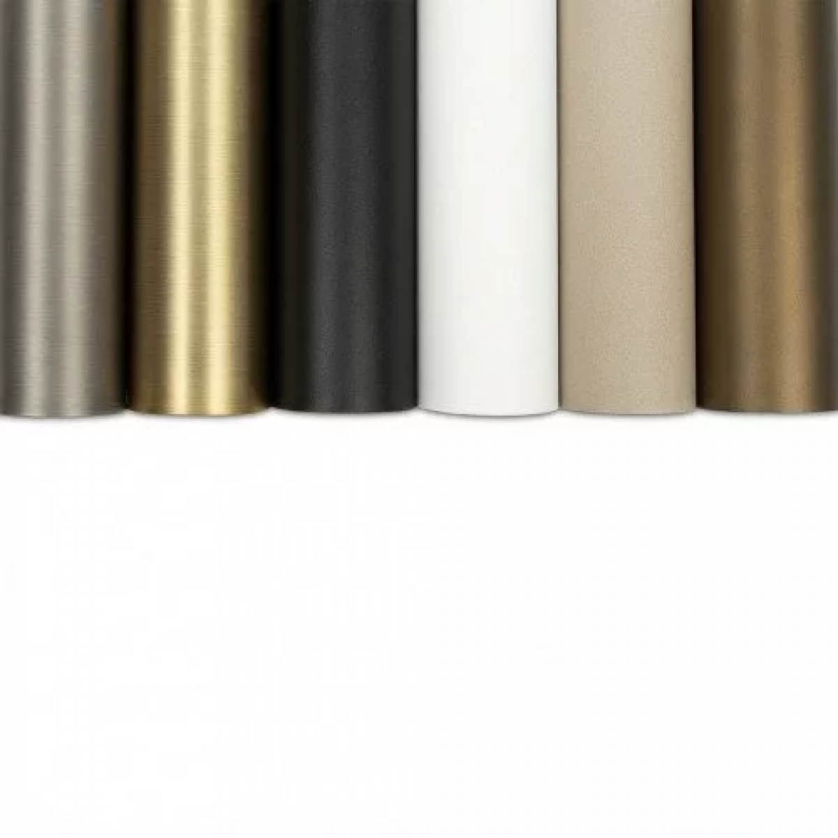 Duurzame, lichtgewicht en onderhoudsvriendelijke plafondspot van KS Verlichting, Mila 1 in champagne tint finish