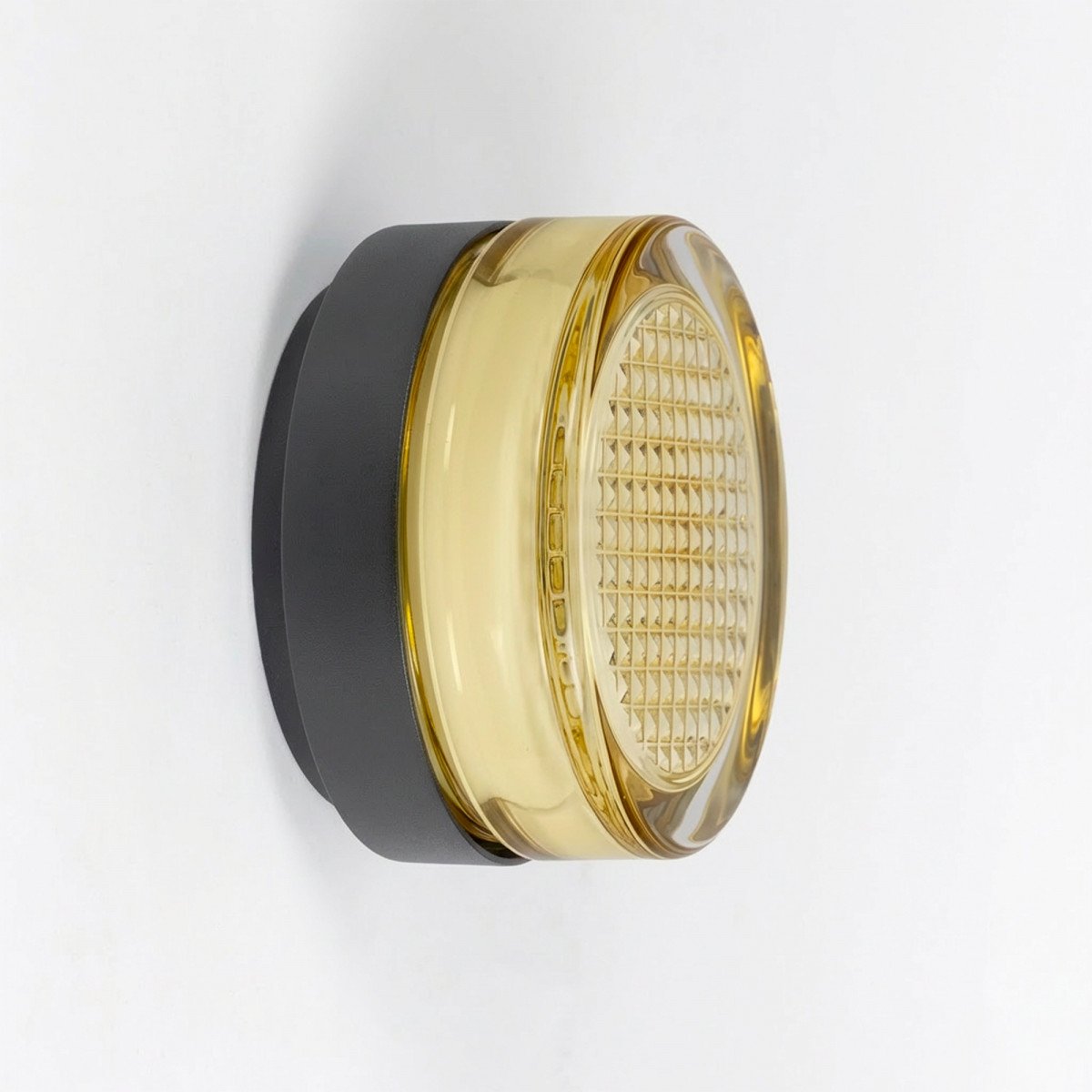 Wand- Plafondlamp Nolan Zwart