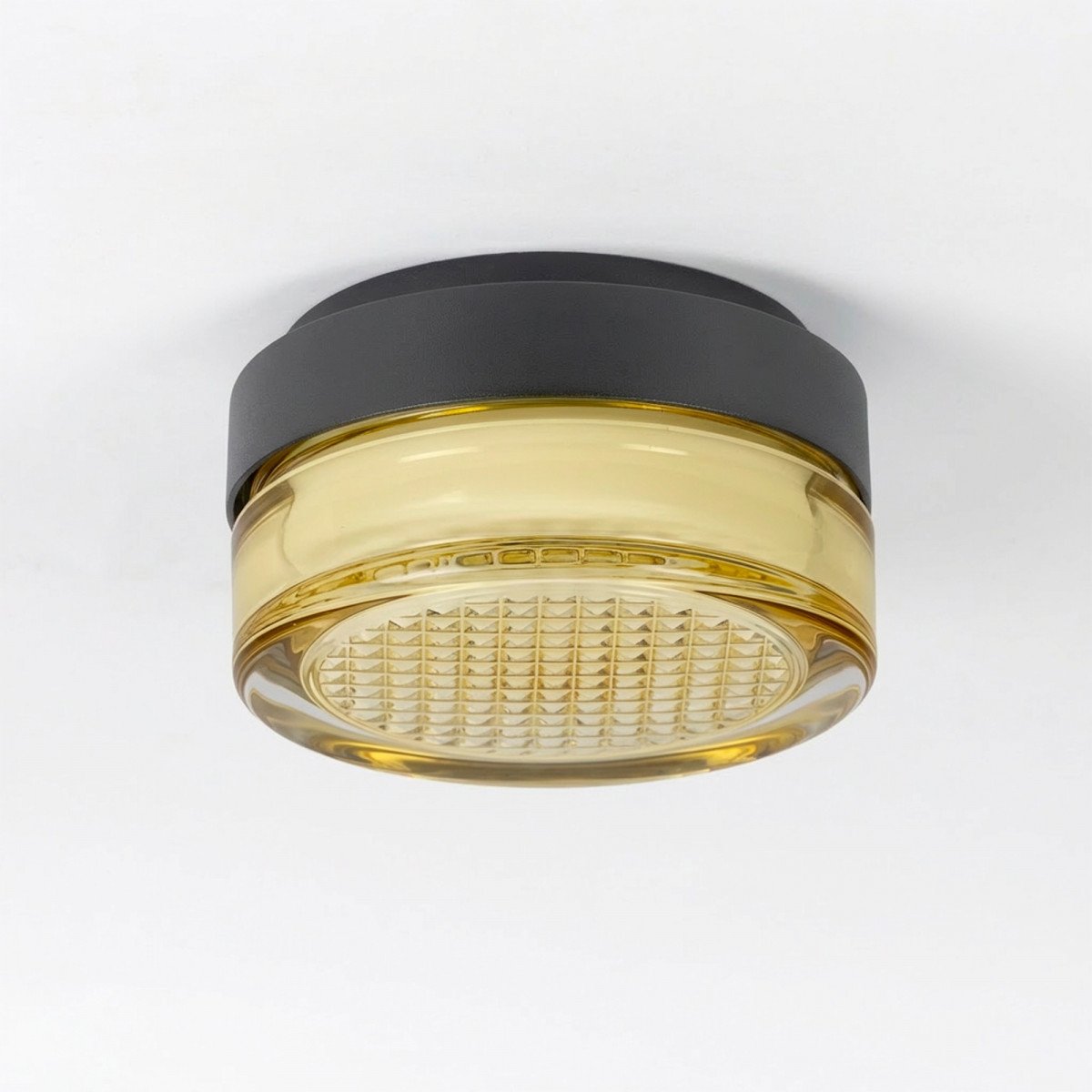 Wand- Plafondlamp Nolan Zwart