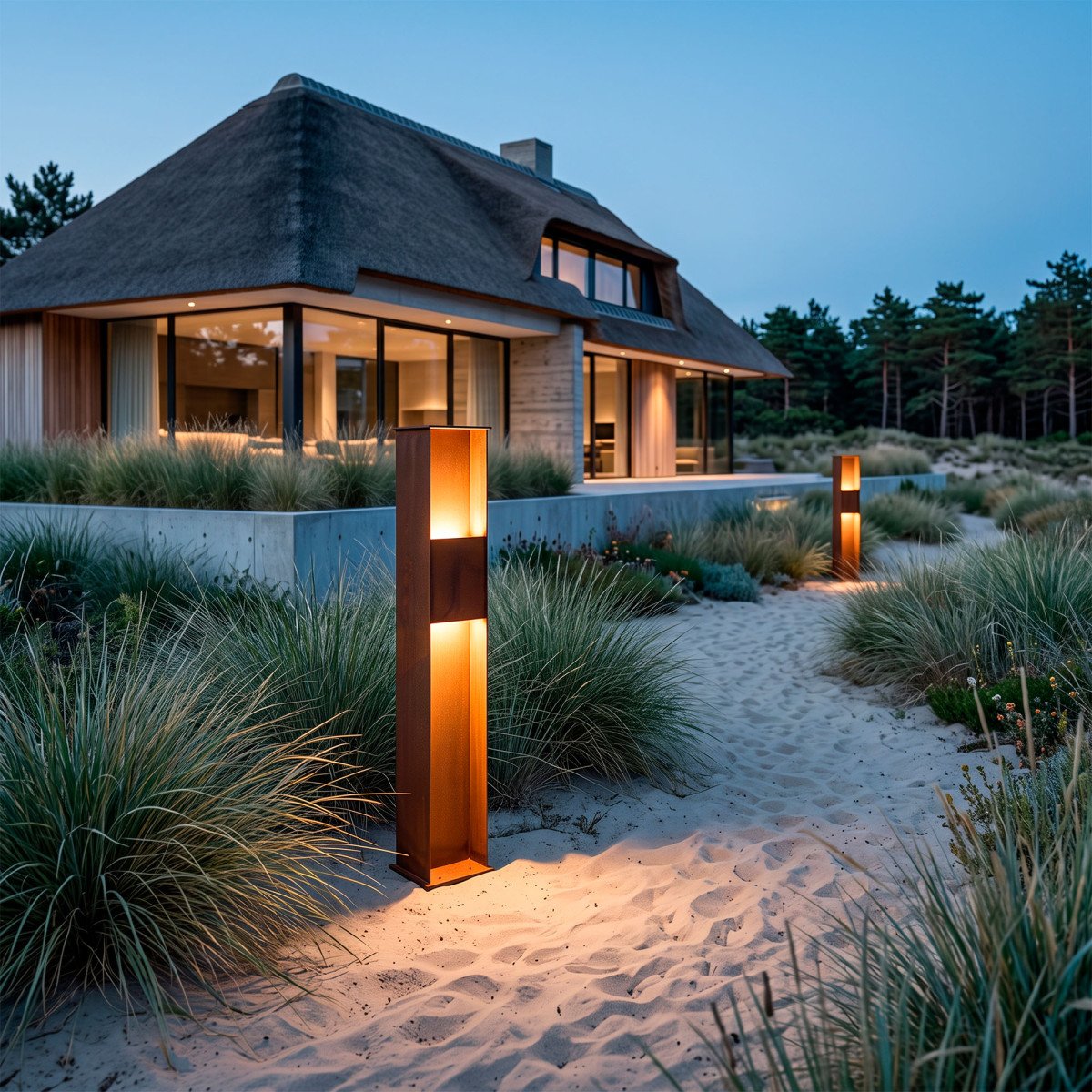 Tuinlamp Ferro 100 Corten