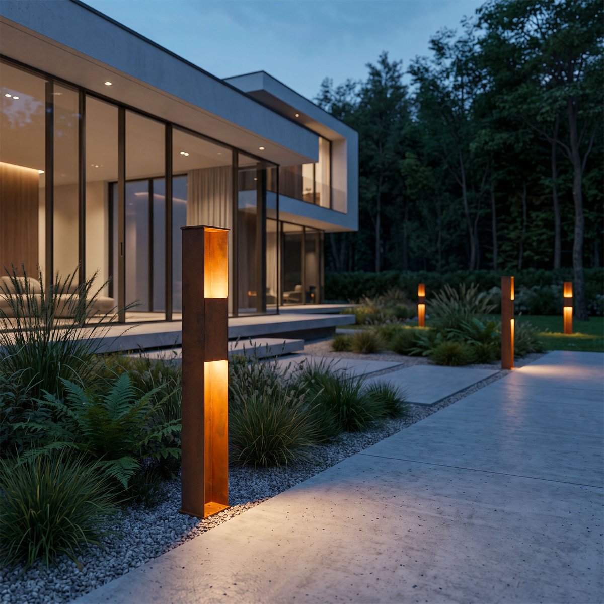 Tuinlamp Ferro 85 Corten