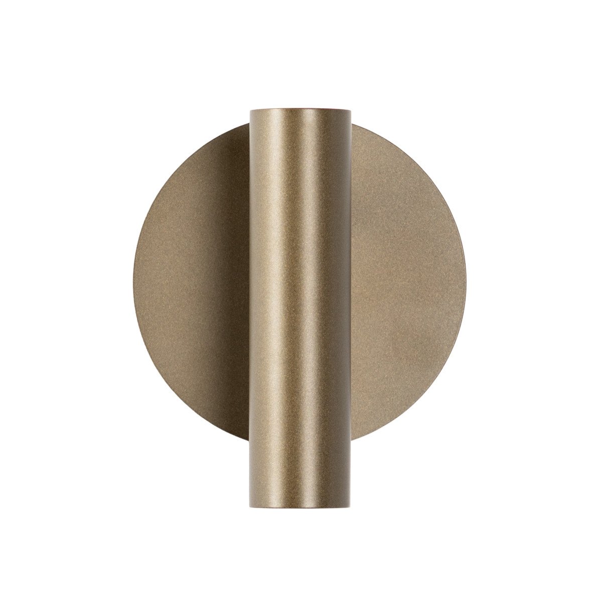 Richtbare wandspot USB - USB-C brons aluminium