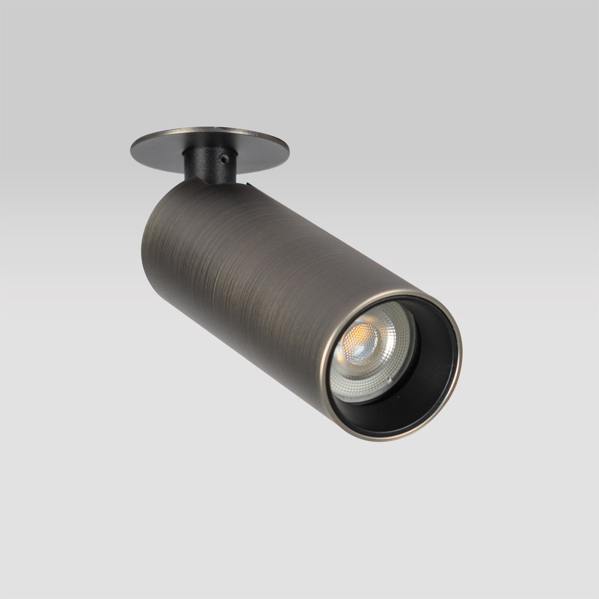 Inbouwspot Vigo 1-lichts Gun metal