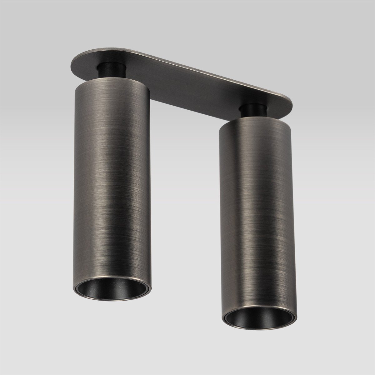 Inbouwspot Vigo 2-lichts Gun metal