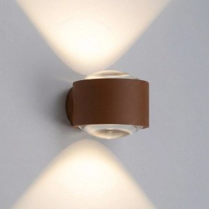 Up en Downlighter Scope Rustiek Bruin