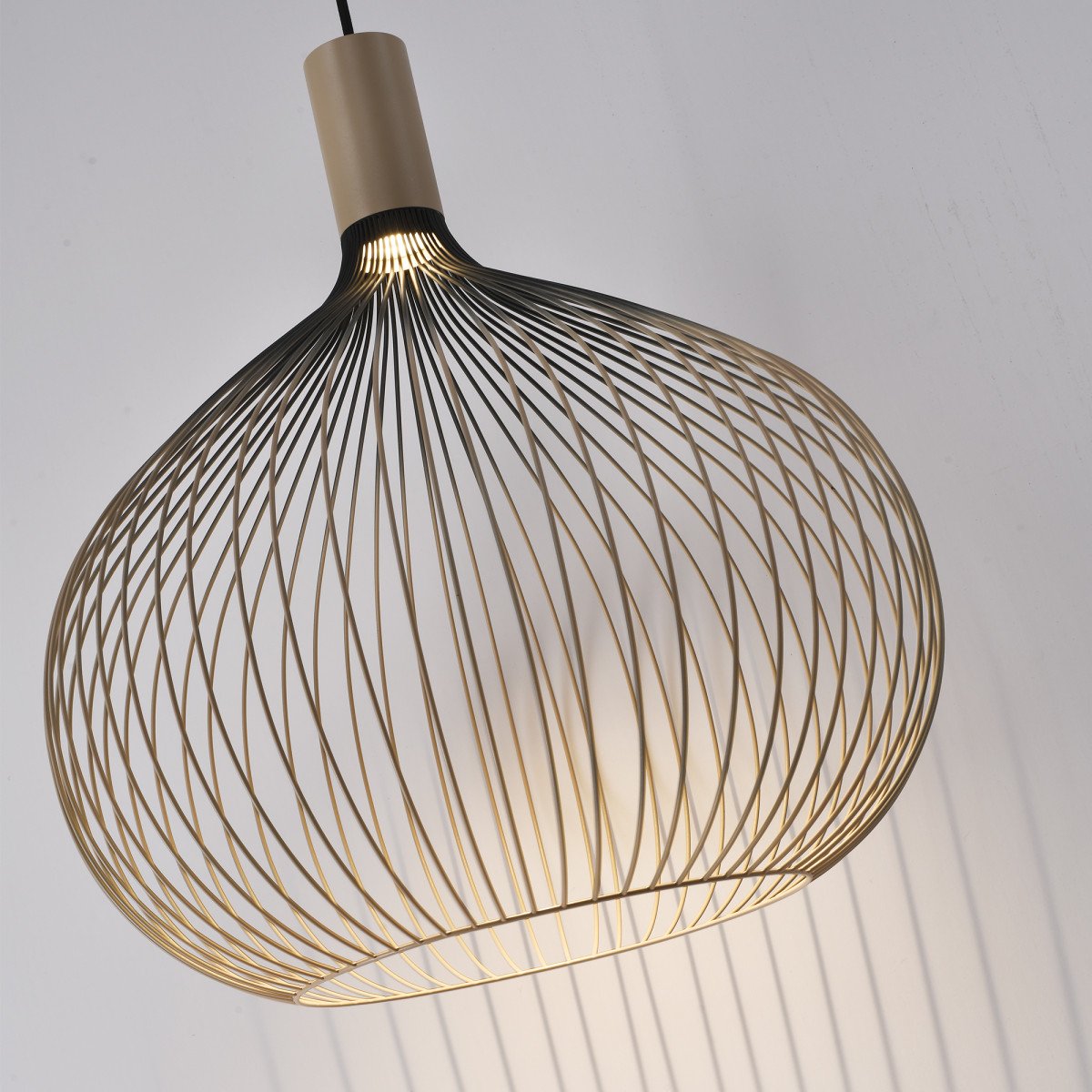 Plafondlamp Isabel Champagne