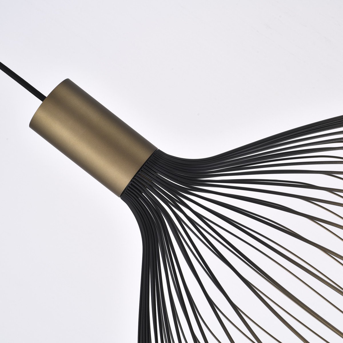 Isabel Hanglamp Zwart / Goud