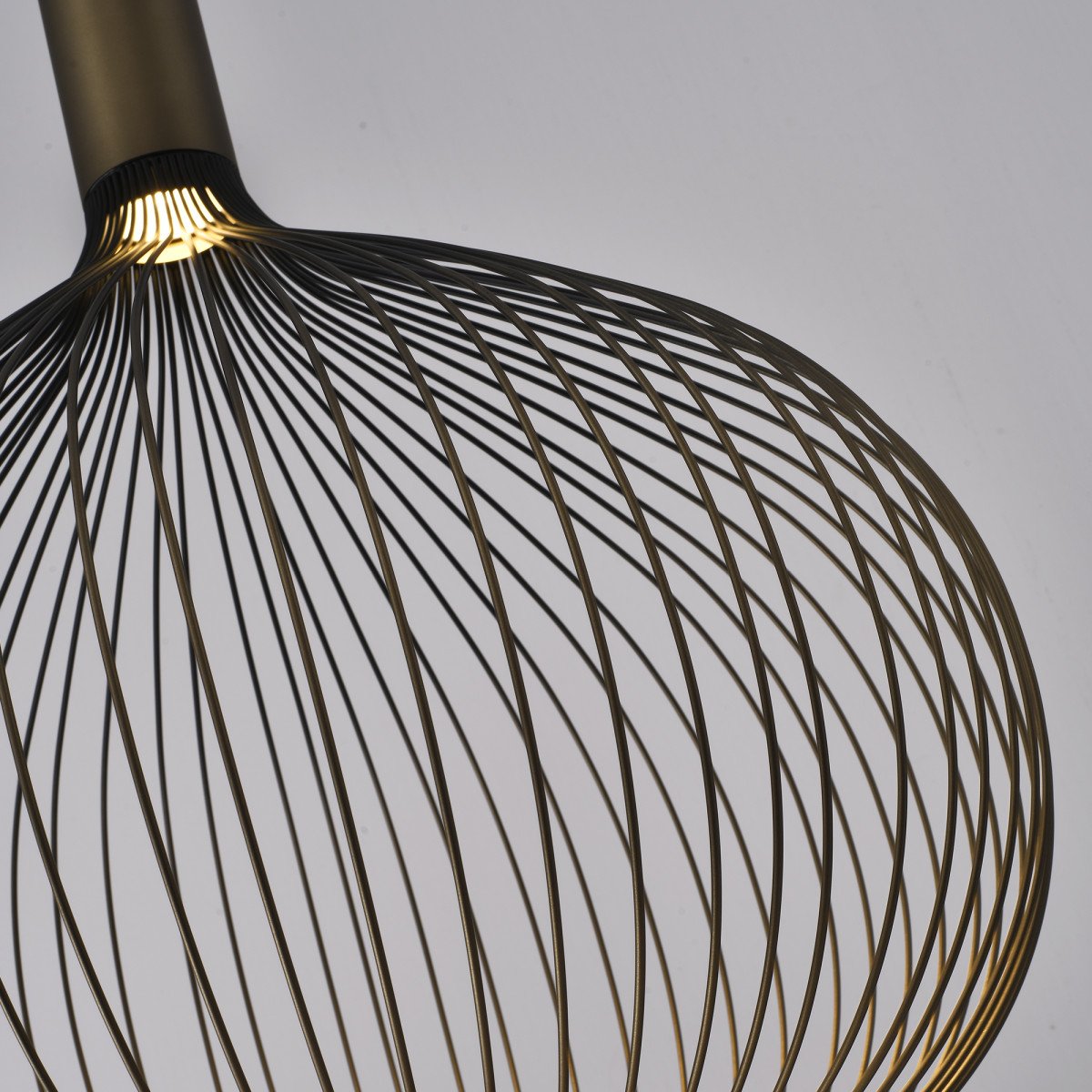 Isabel Hanglamp Zwart / Goud