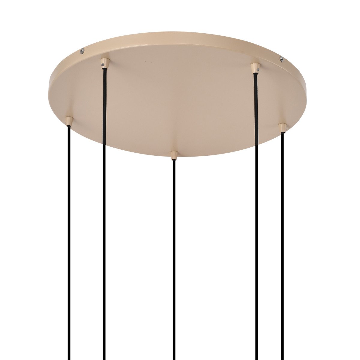 Plafondlamp Isabel 5-lichts Champagne