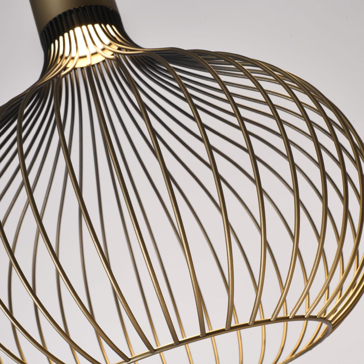 Plafondlamp Isabel 8-lichts Goud