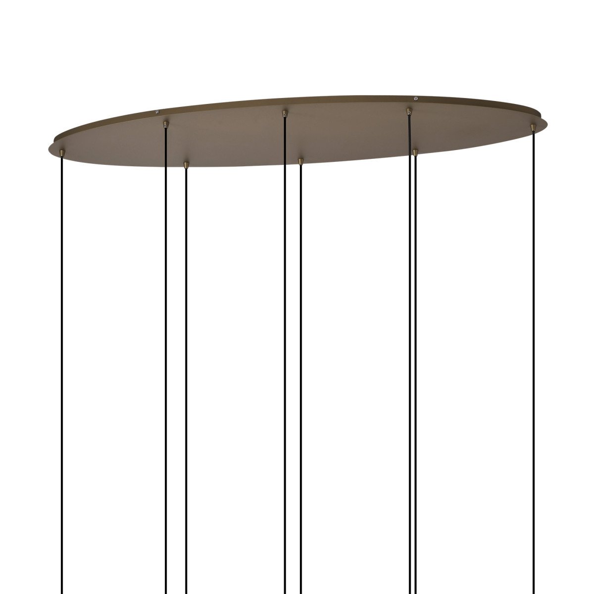 Plafondlamp Isabel 8-lichts Goud