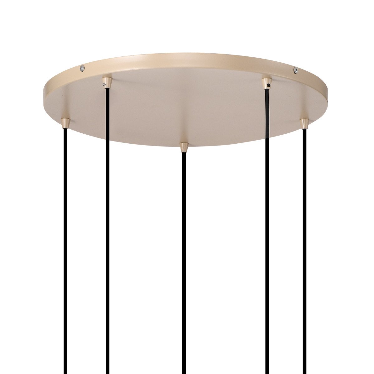 Plafondlamp Ascha 5-lichts Champagne