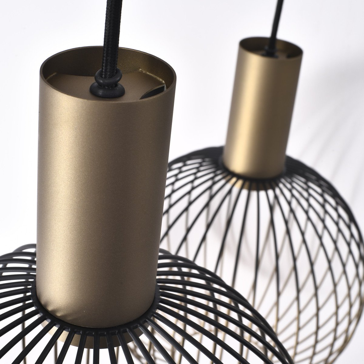 Plafondlamp Ascha 5-lichts Goud