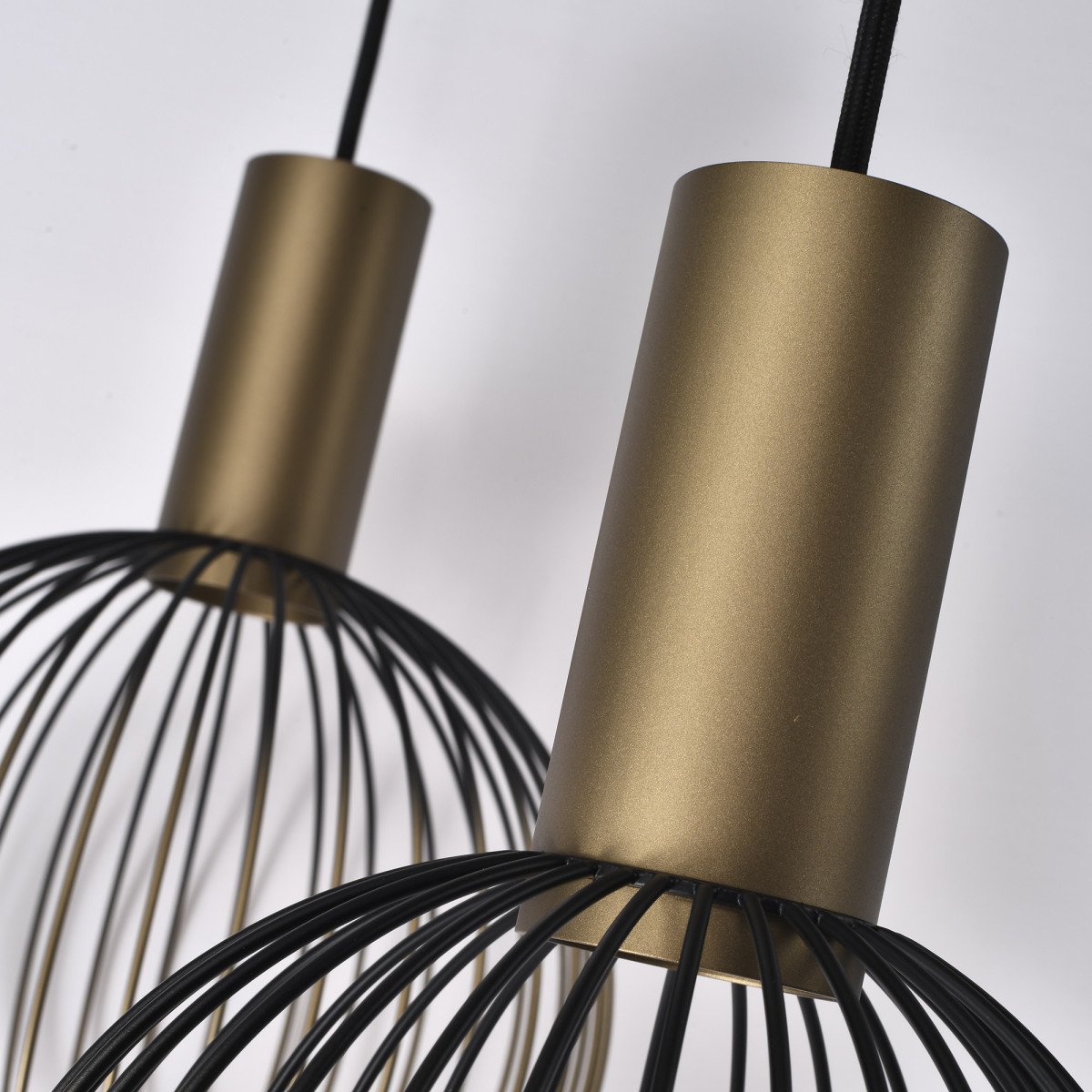 Plafondlamp Ascha 8-lichts Goud
