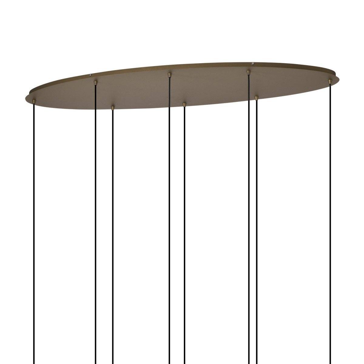 Plafondlamp Ascha 8-lichts Goud