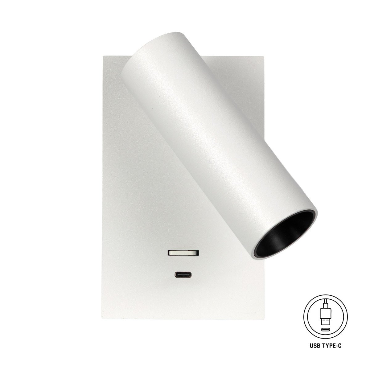 Wandlamp Elias wit