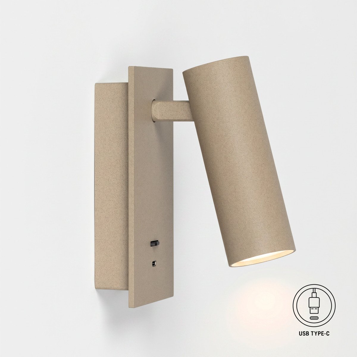 Wandlamp Elias champagne