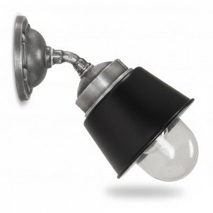 Wandlamp Kostas 45 Zwart