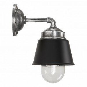 Wandlamp Kostas 90 Zwart