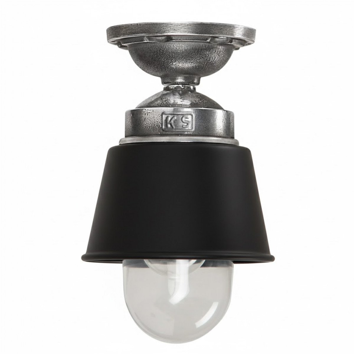 Plafondlamp Kostas Zwart
