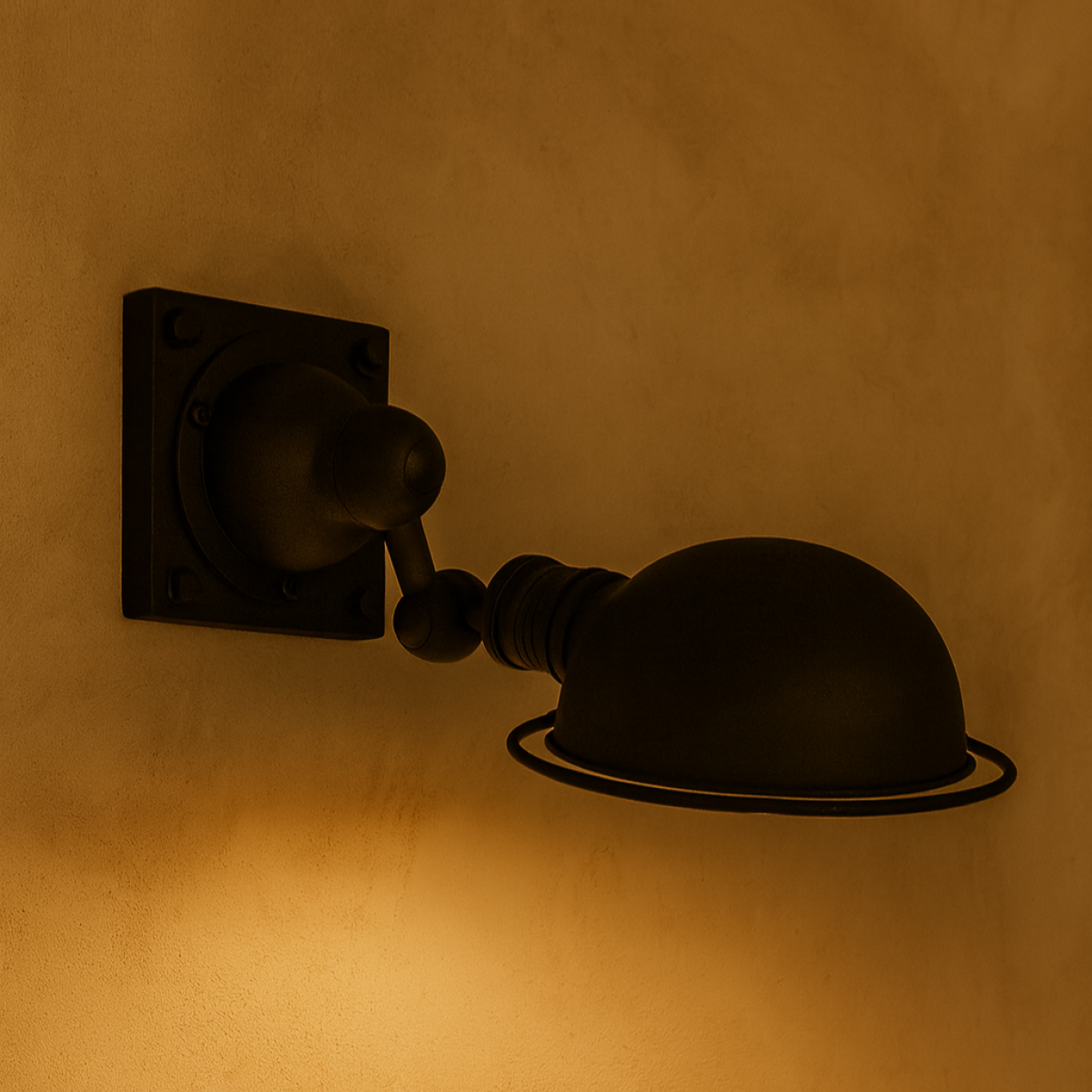 Leeslamp Canberra Antiek Zwart