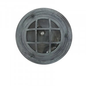 Muurlamp Fargo Antiek Groen Messing