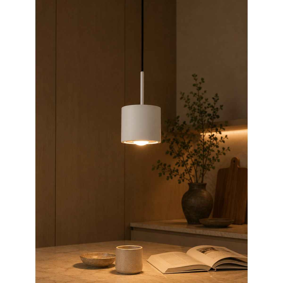 Hanglamp June wit