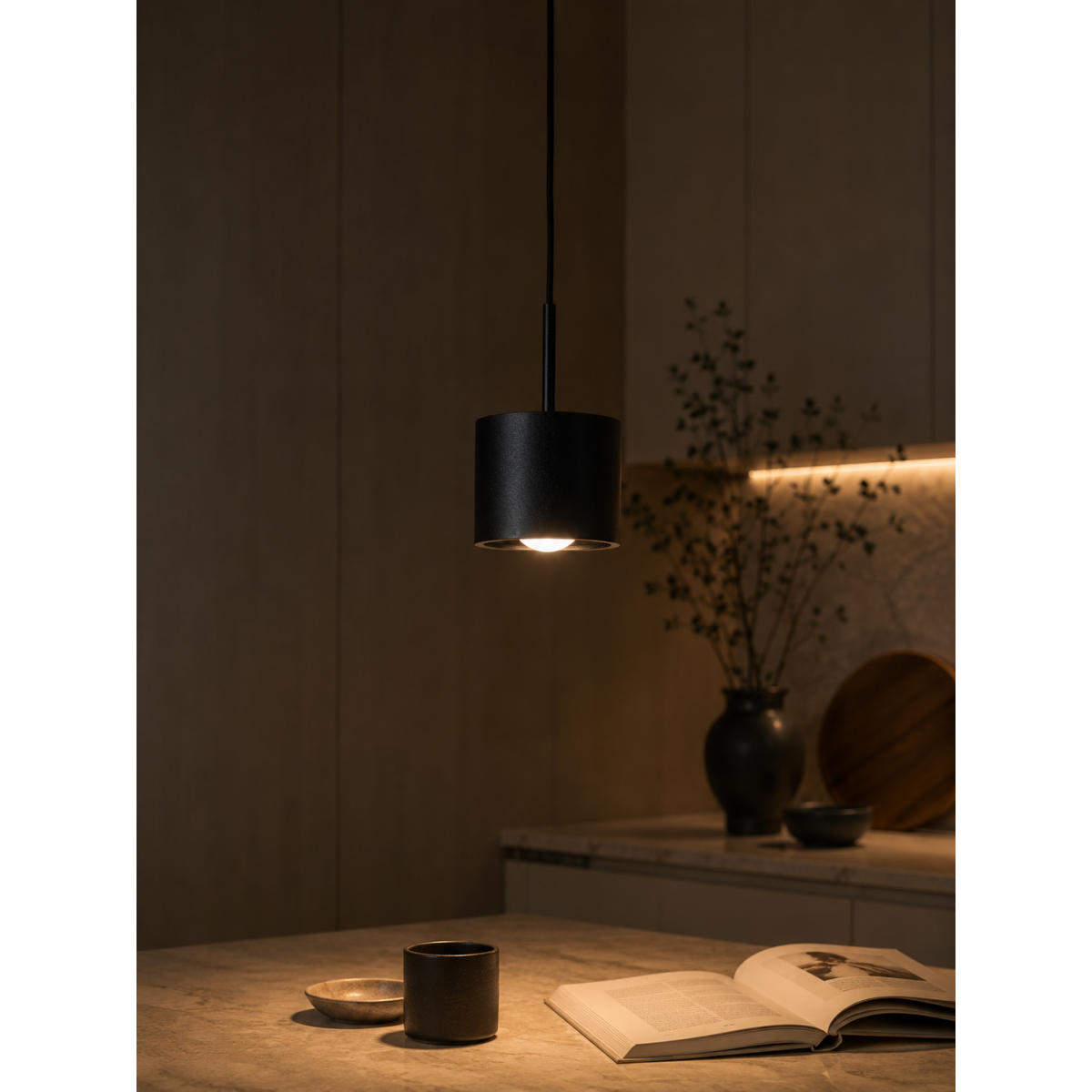 Hanglamp June zwart
