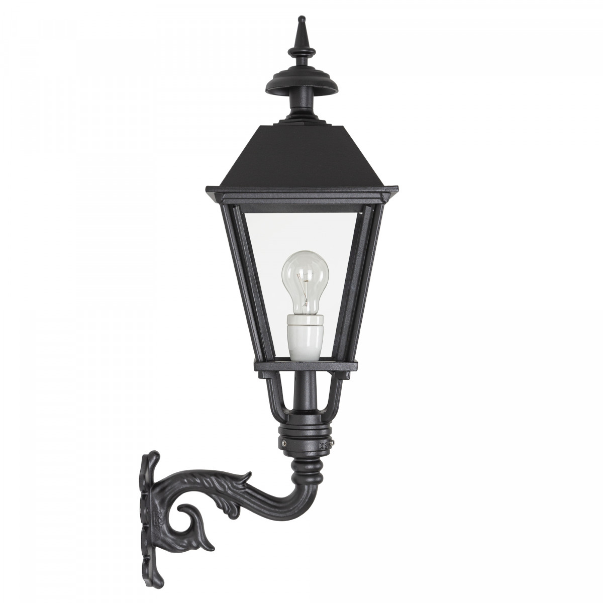 Wandlamp Klassiek Maren M41 – stijlvolle matzwarte klassiek buitenlamp geschikt voor klassieke en landelijke gevels