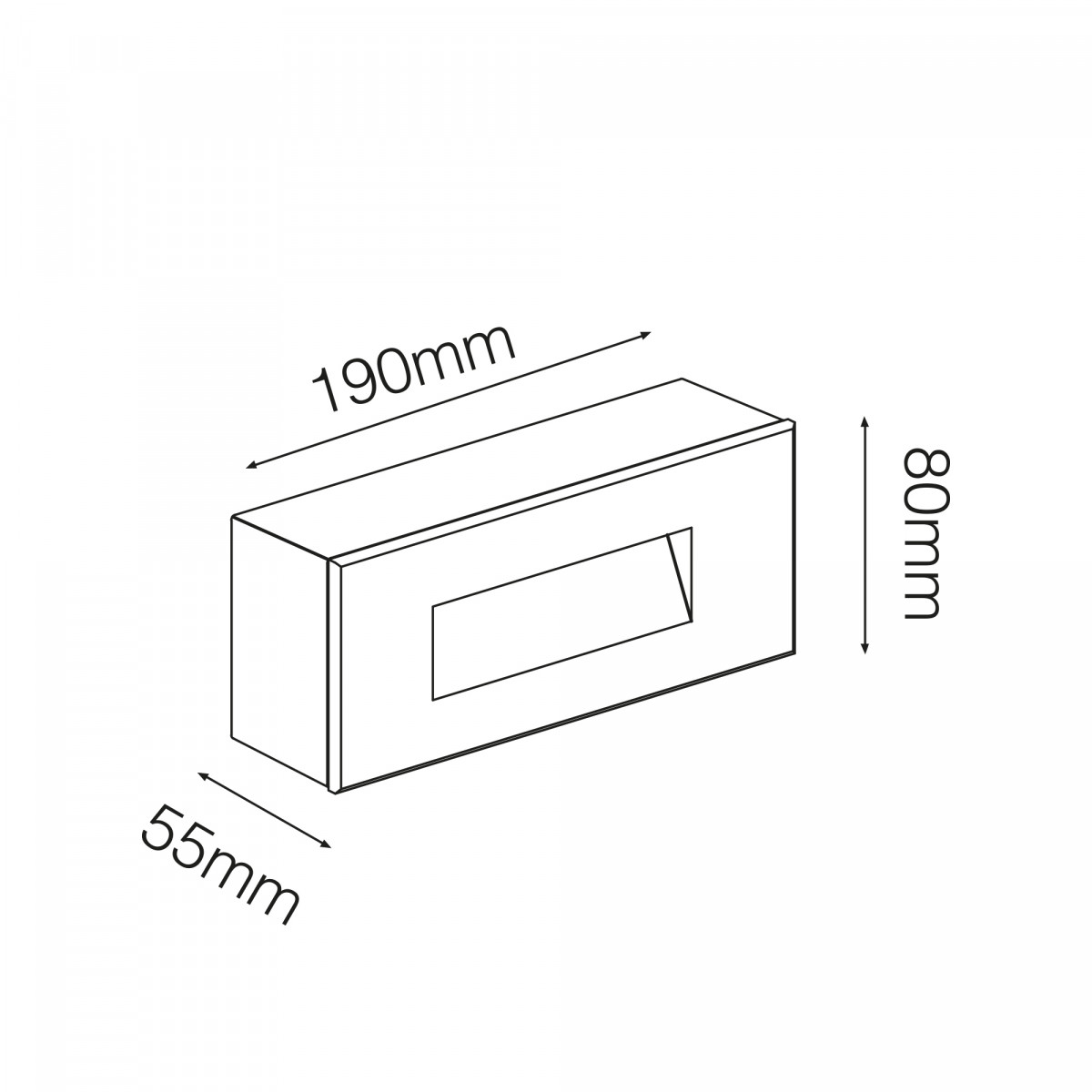 Opbouwspot Oxide 2