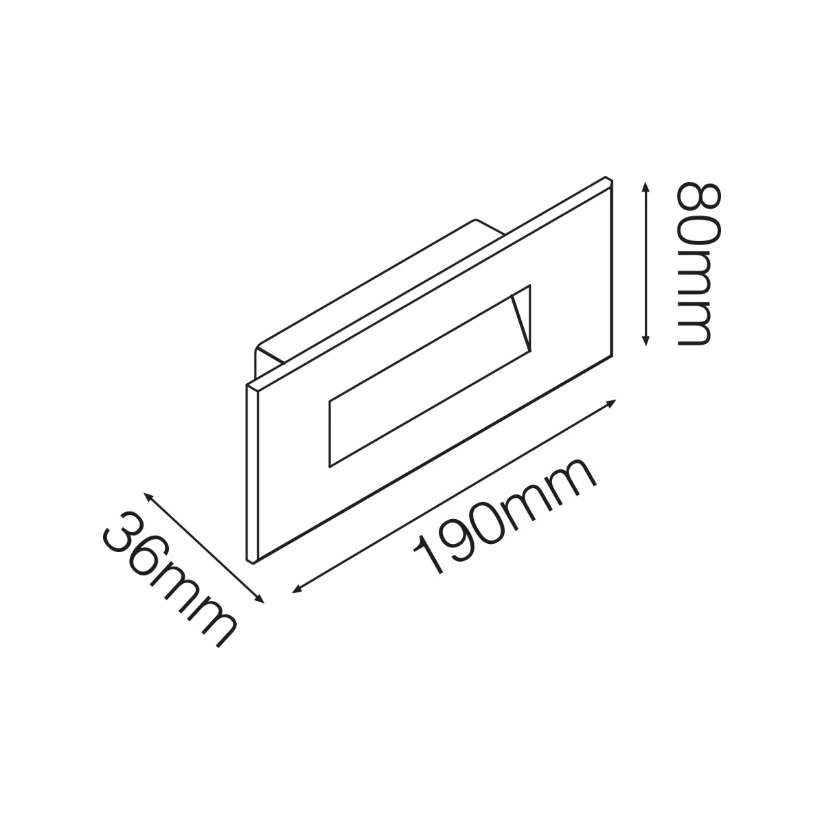 Inbouwspot Silicon 2