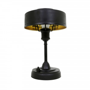 bureaulamp, tafellamp, zwart, messing, industrieel, vintage, auxerre bureaulamp, tafellamp, zwart, messing, industrieel, vintage, auxerre