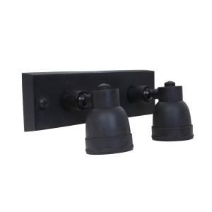 Industriële vintage Indigo Swirl Double zwart Industriële vintage Indigo Swirl Double zwart