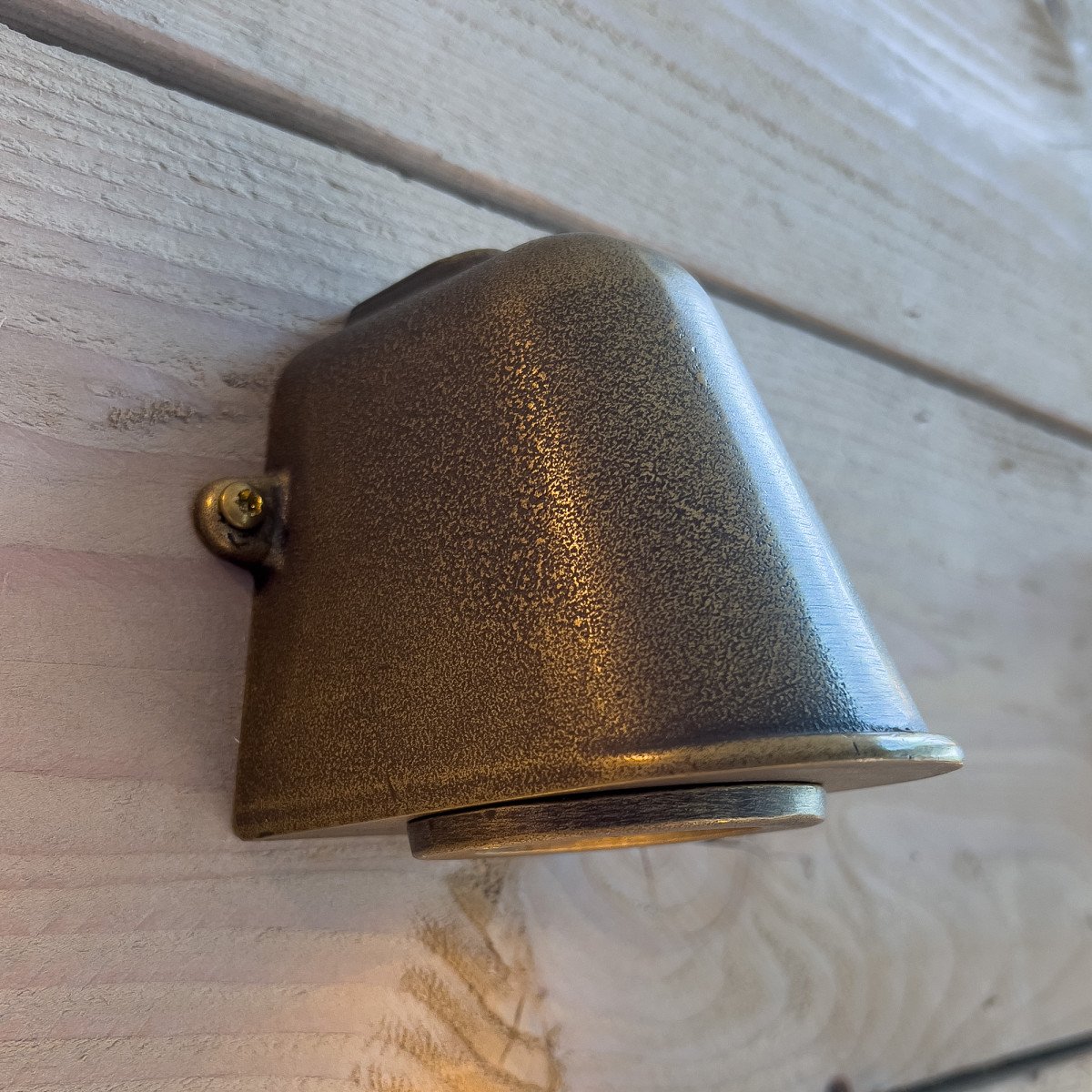 Bronzen downlighter Offshore nautische buitenlamp van KS Verlichting