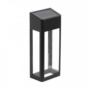 LED solar wandlamp, buitenverlichting zonder bedrading, werkt op zonlicht, wandlamp op zonne-energie, kleur zwart, merk KS Verlichting, duurzame tuinverlichting LED solar wandlamp, buitenverlichting zonder bedrading, werkt op zonlicht, wandlamp op zonne-energie, kleur zwart, merk KS Verlichting, duurzame tuinverlichting