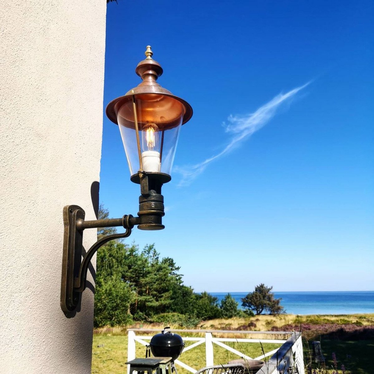 Buitenlamp Glennos Brons