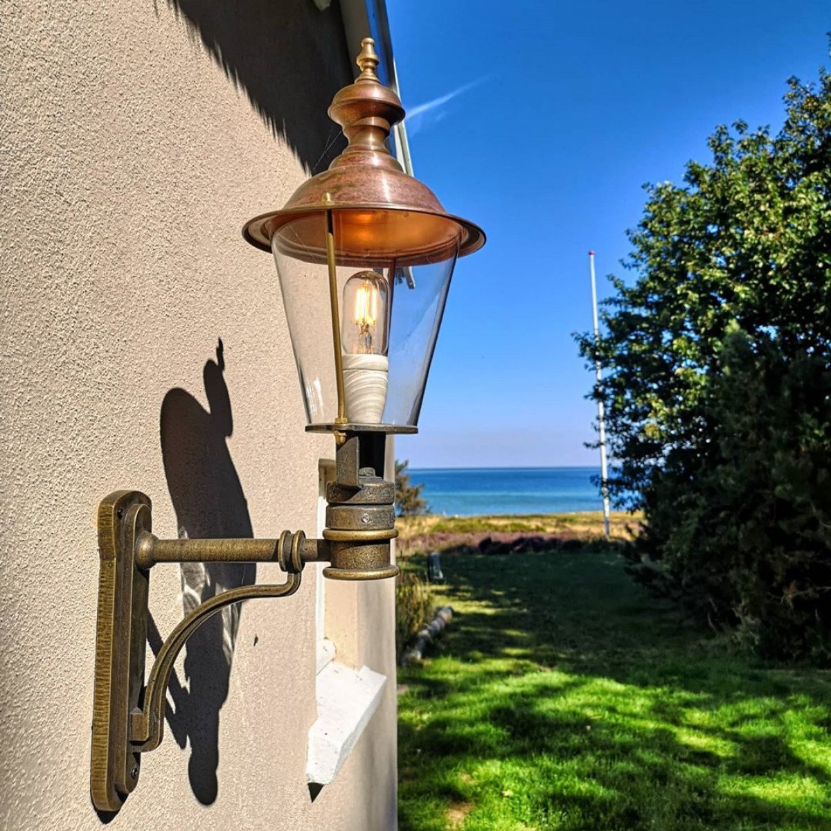 Buitenlamp Glennos Brons