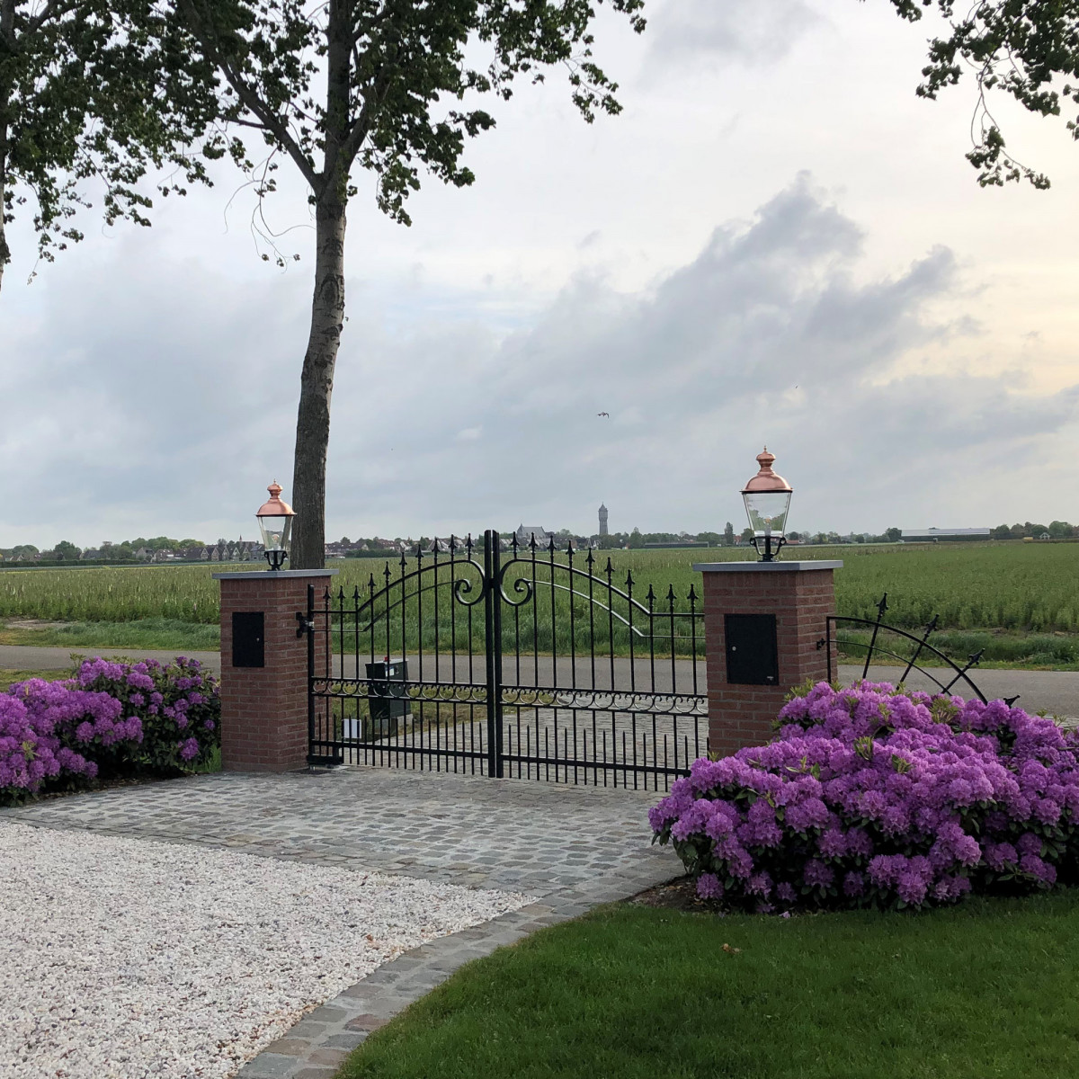 Lantaarnkap K2A klassiek met koperen deksel