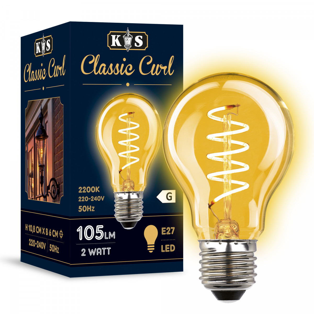 Classic Curl LED 2W