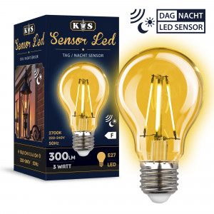 Sensor LED 3W dag/nacht Sensor LED 3W dag/nacht