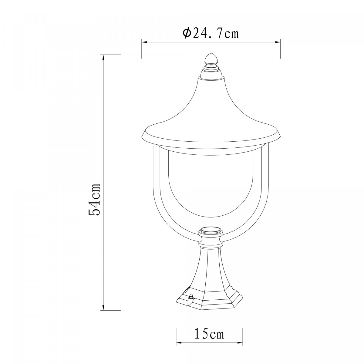 Venetie Sokkel – Sfeervolle verlichting in Pure Italian design