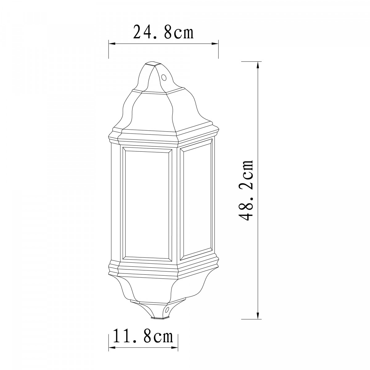 Muurlamp Turijn 1