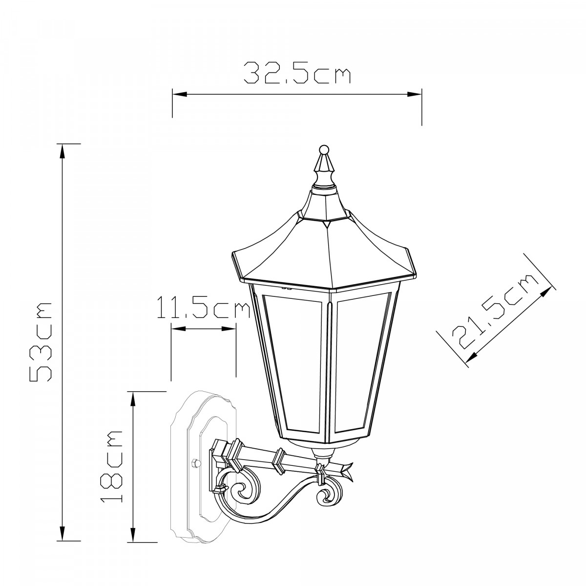 Zeist Wandlamp 