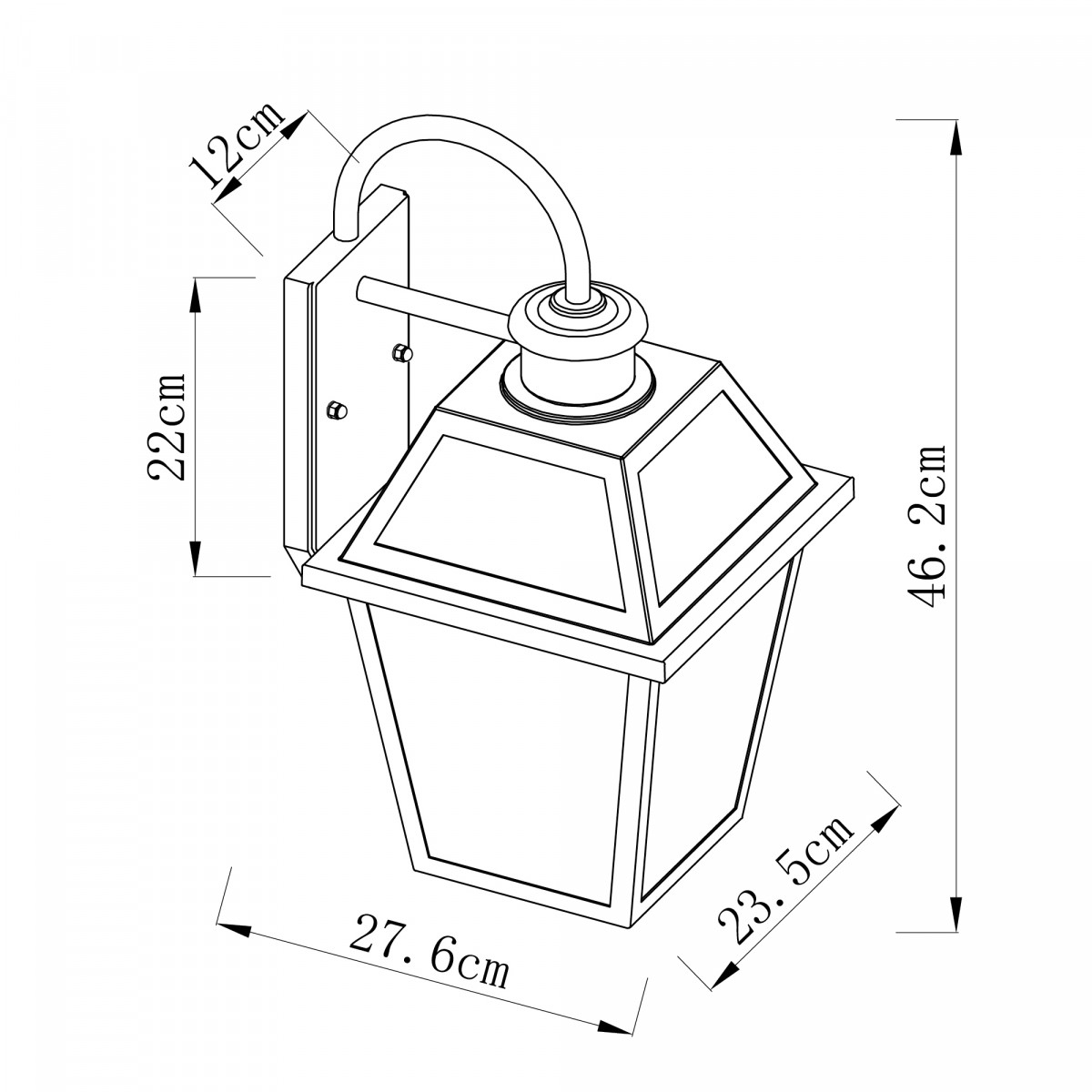 Muurlamp Perth | Officiële site KS Verlichting 