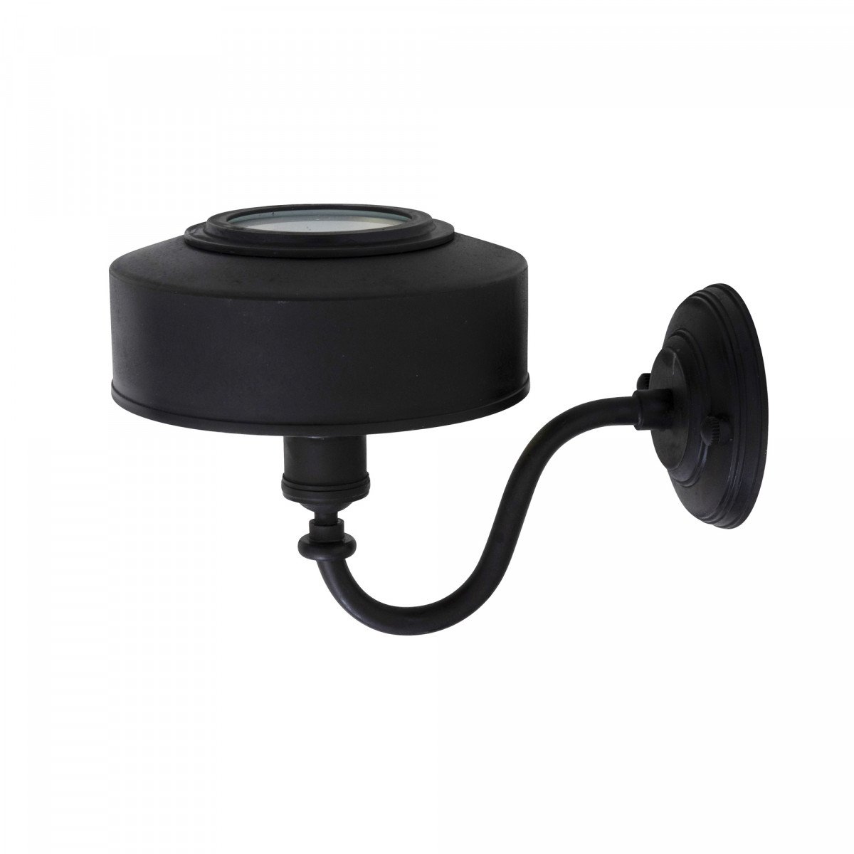 Wandlamp Antibes Antiek Zwart 