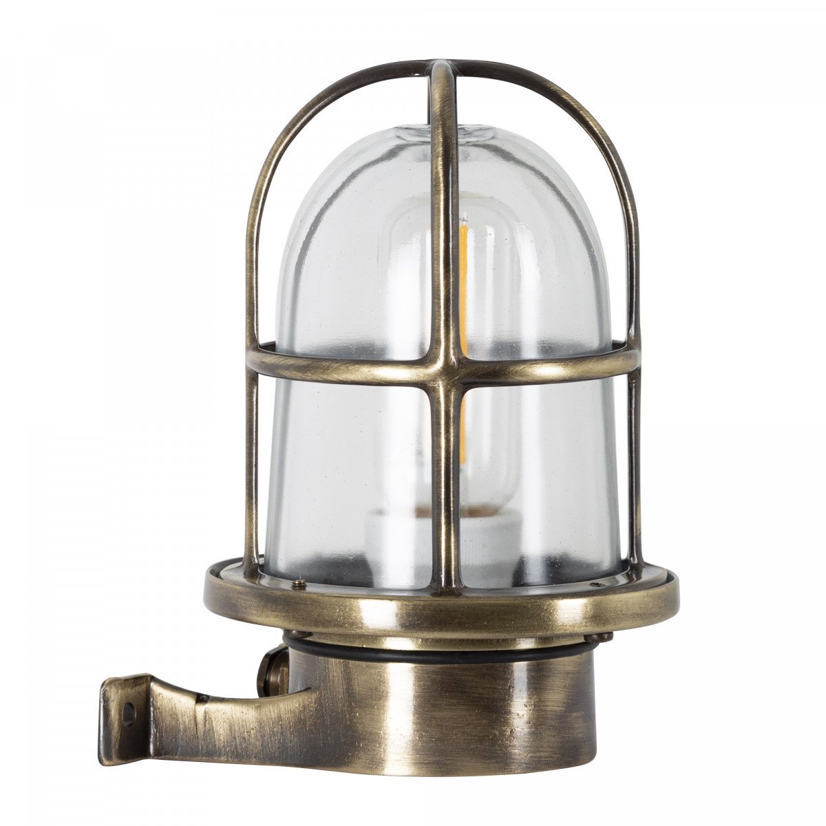 Caspian scheepslamp in bronzen kleur