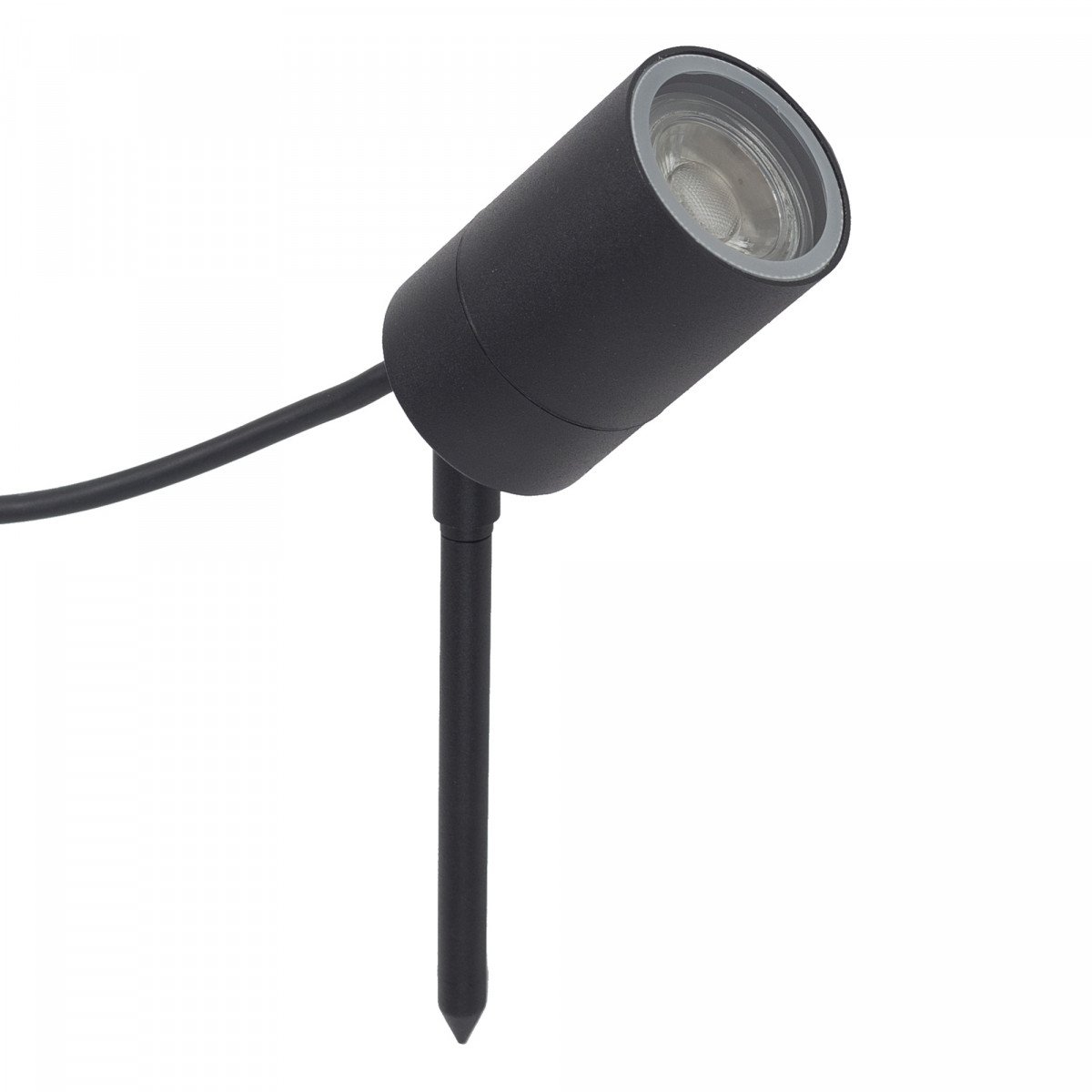 Tuinspot LED pin met gu10 fitting de ideale tuinspot met grondpin snoer en stekker zeer gebruiksvriendlijk de ideale tuinspot van KS Verlichting