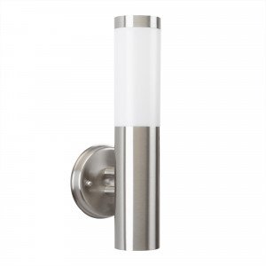 Lech 4 Muurlamp RVS Lech 4 Muurlamp RVS